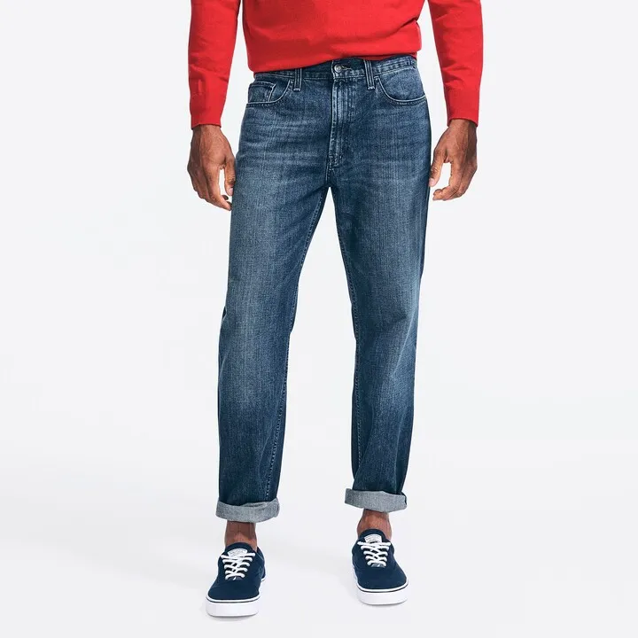 Nautica Mens Relaxed Fit Denim