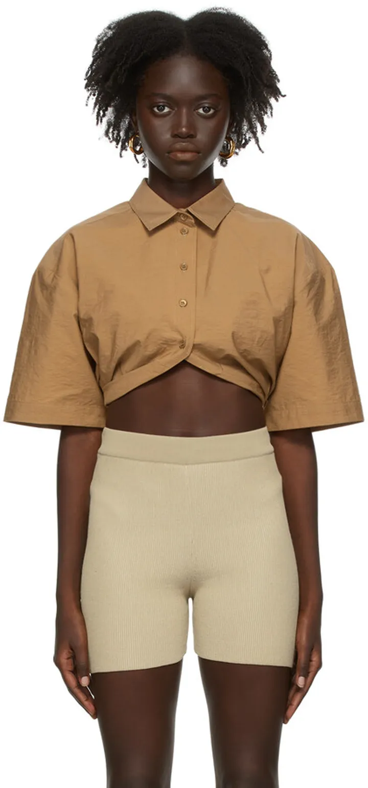 Jacquemus Beige La Montagne 'La Chemise Ballu' Shirt