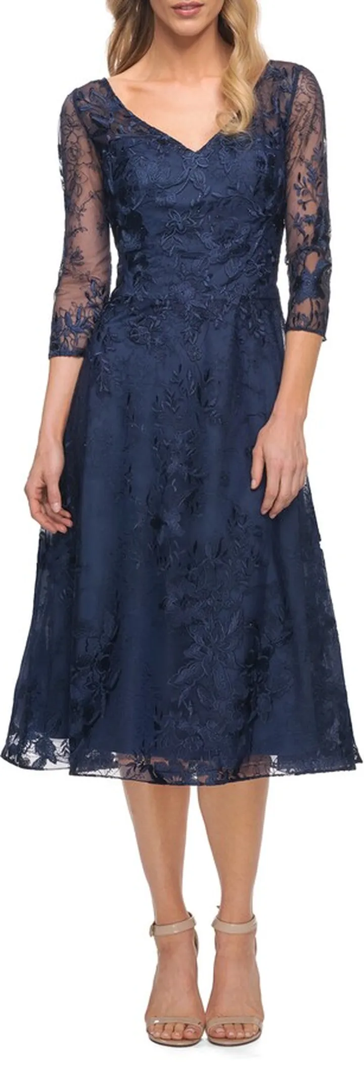 Lace A-Line Dress
