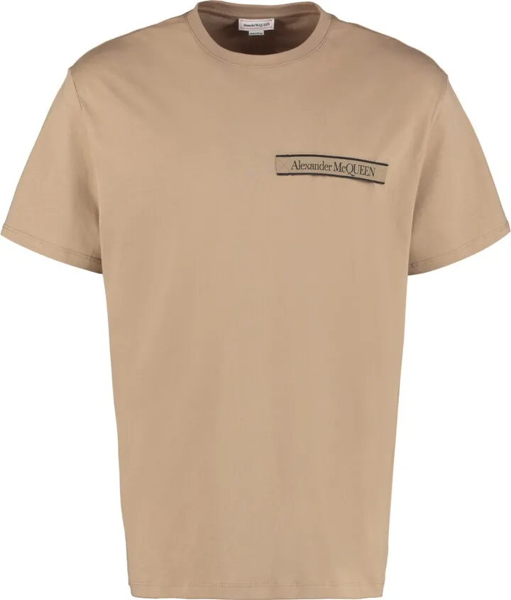 Cotton Crew-neck T-shirt
