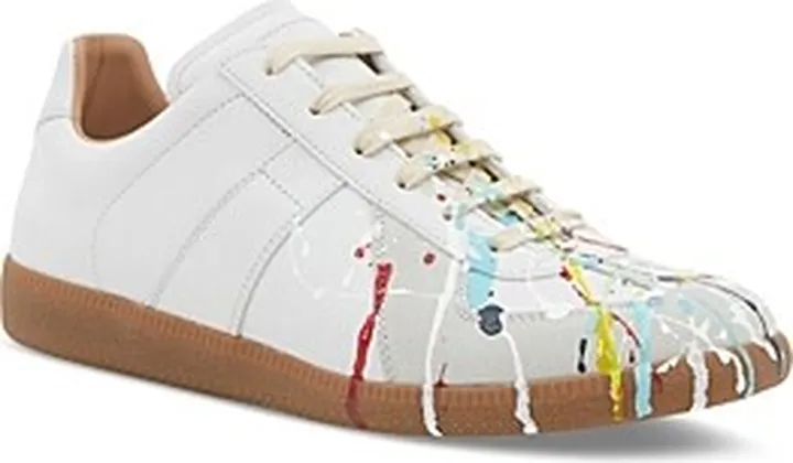 Maison Margiela Men's Replica Painter Low Top Sneakers