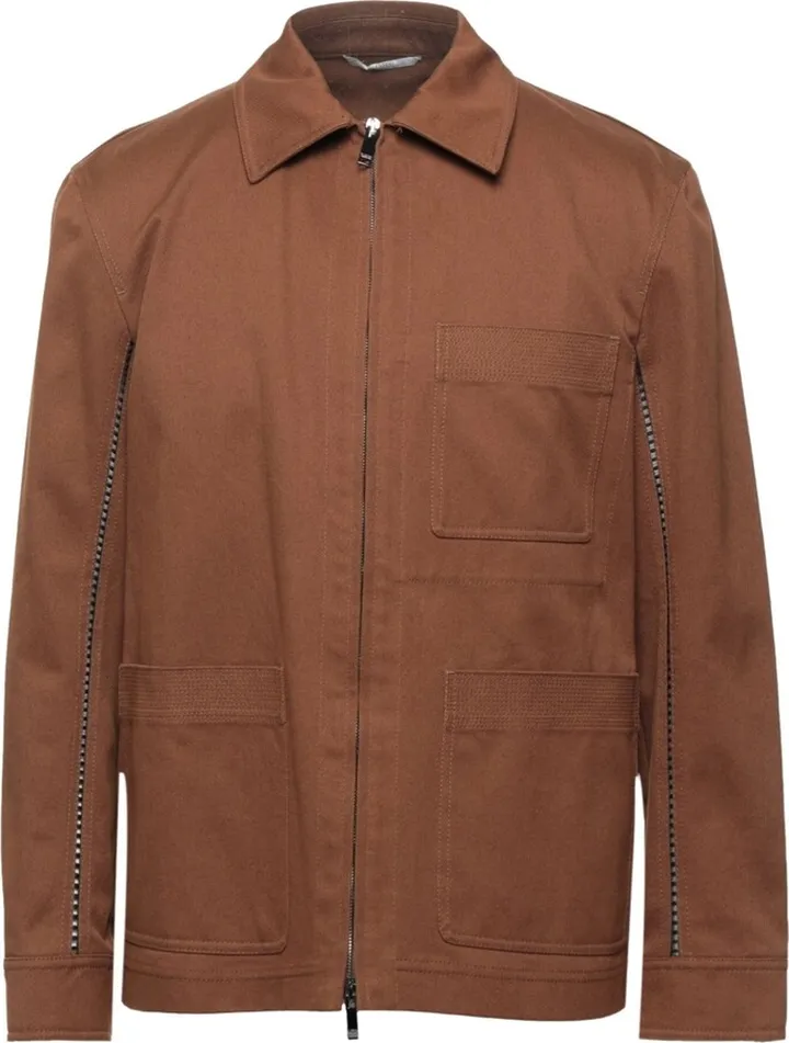 Denim Outerwear Brown