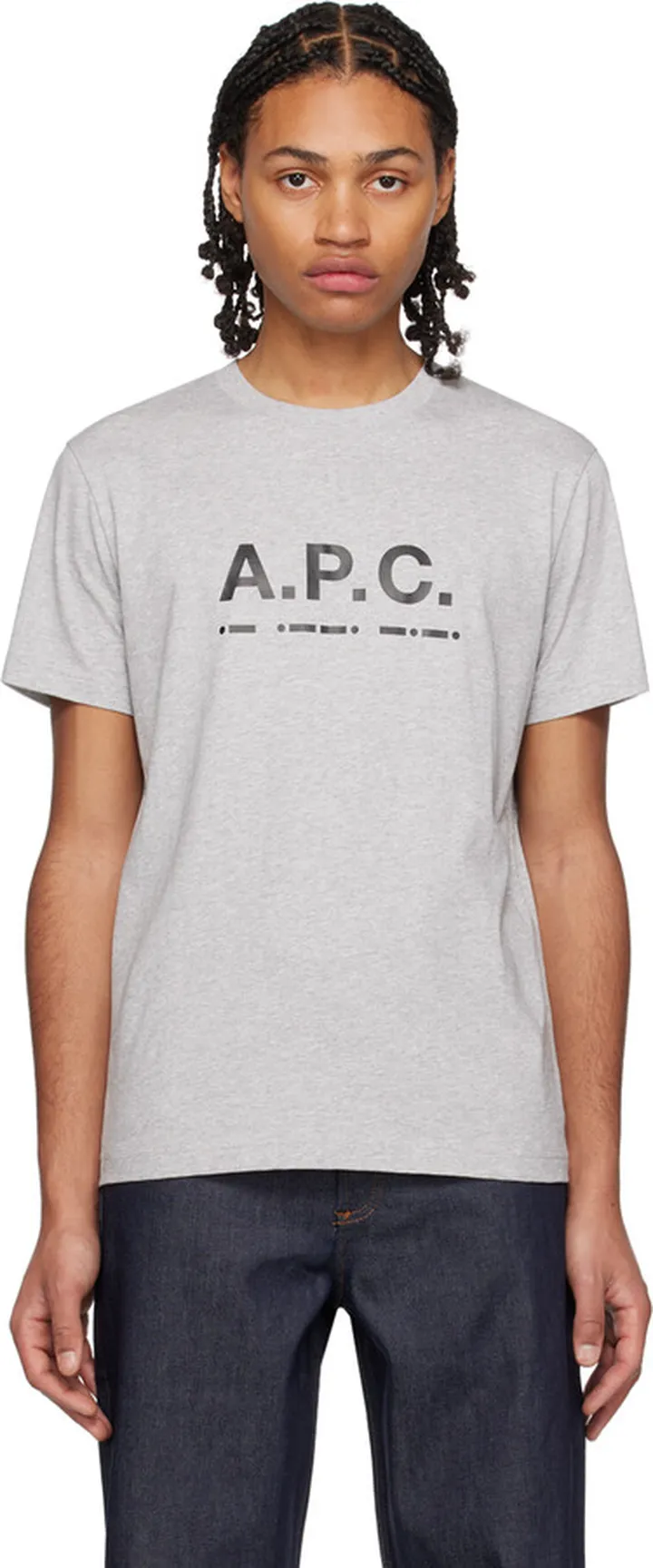 A.P.C. Gray Sven T-Shirt