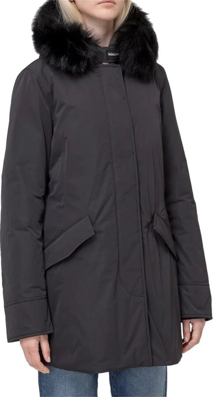 Woolrich Fur Trim Hooded Jacket