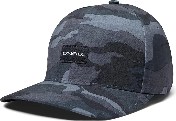 O'Neill Hybrid Stretch Hat (Black Camo) Caps