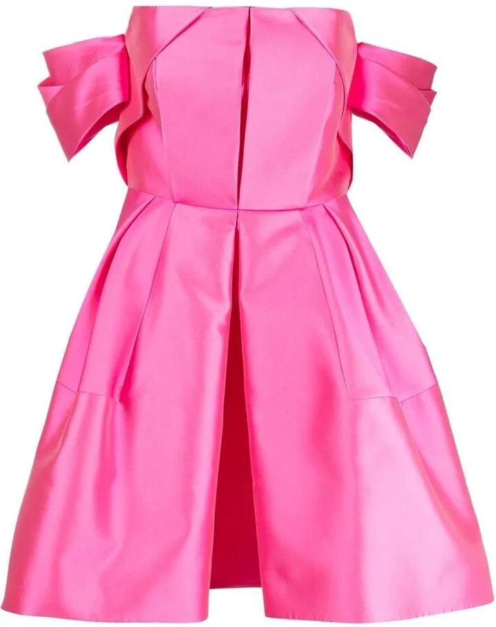 Off-Shoulder Mini Dress