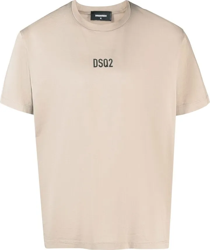 logo print short-sleeve T-shirt