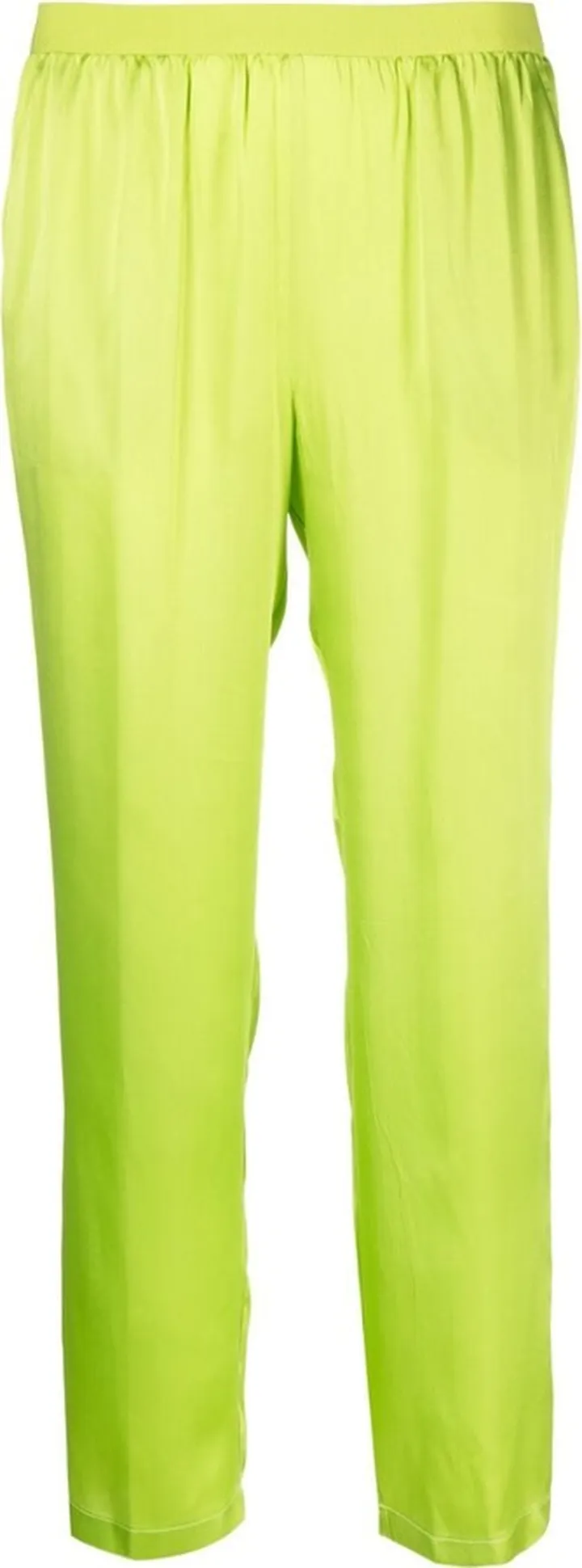 Satin Cropped Trousers