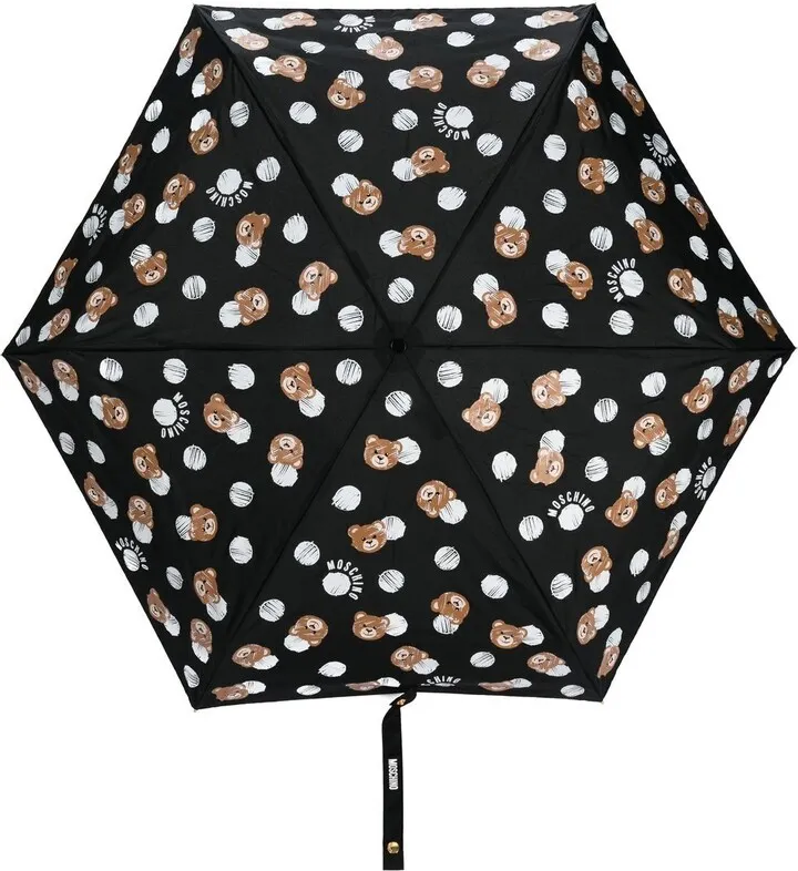 Teddy Bear-Print Super Mini Umbrella