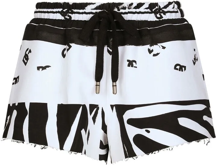 DG zebra-print shorts