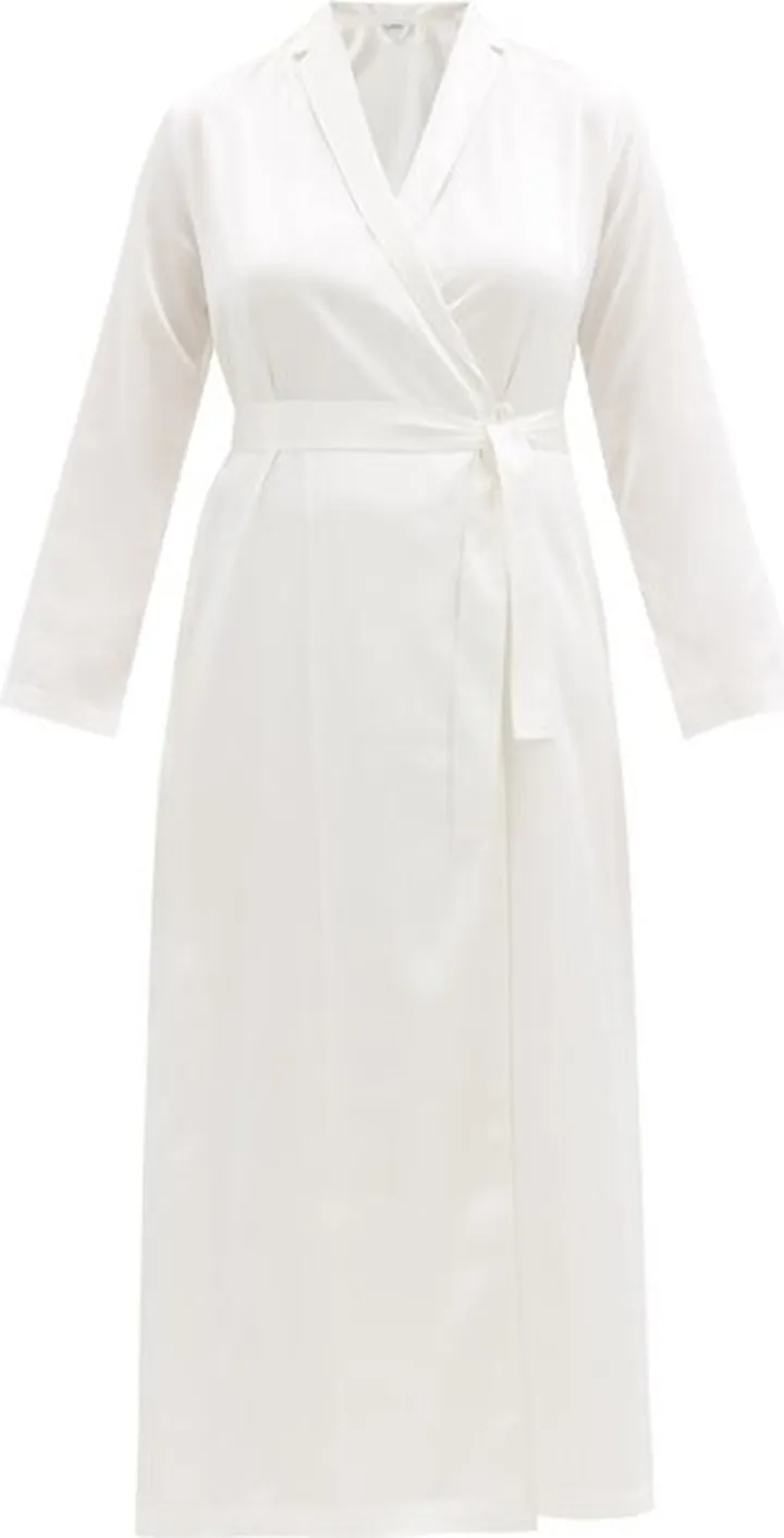 Silk-satin Robe