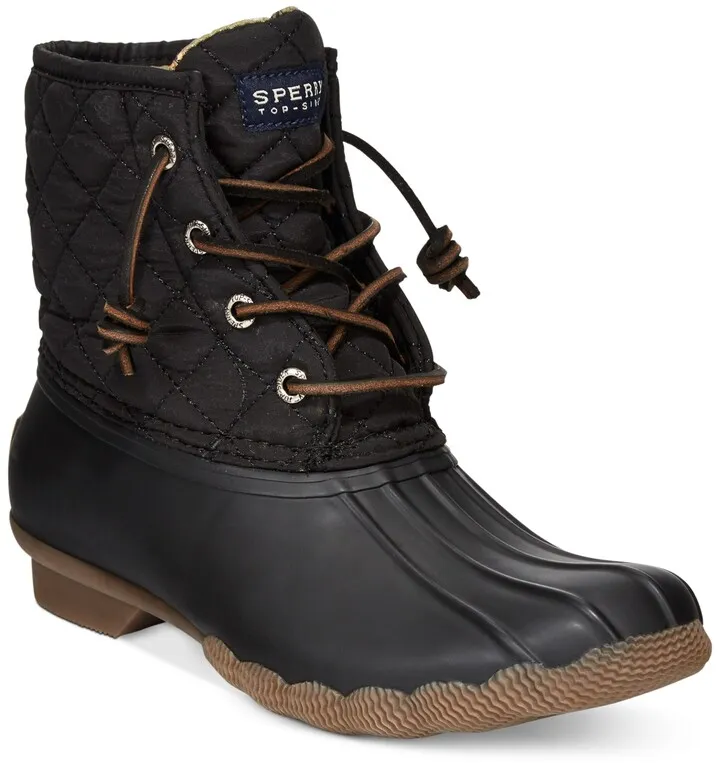 Sperry Women's Saltwater Quilted Duck Booties Women's Shoes