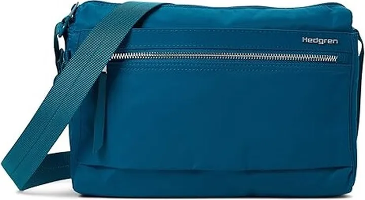 Hedgren Eye RFID Medium Shoulder Bag (Oceanic Blue) Shoulder Handbags