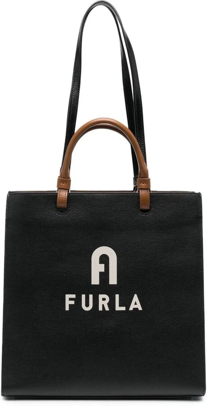 Logo-Embossed Large Tote Bag