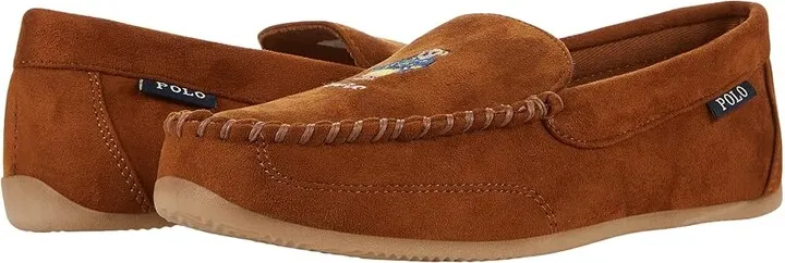 Polo Ralph Lauren Declan Bear Moccasin Slipper (Snuf) Men's Shoes