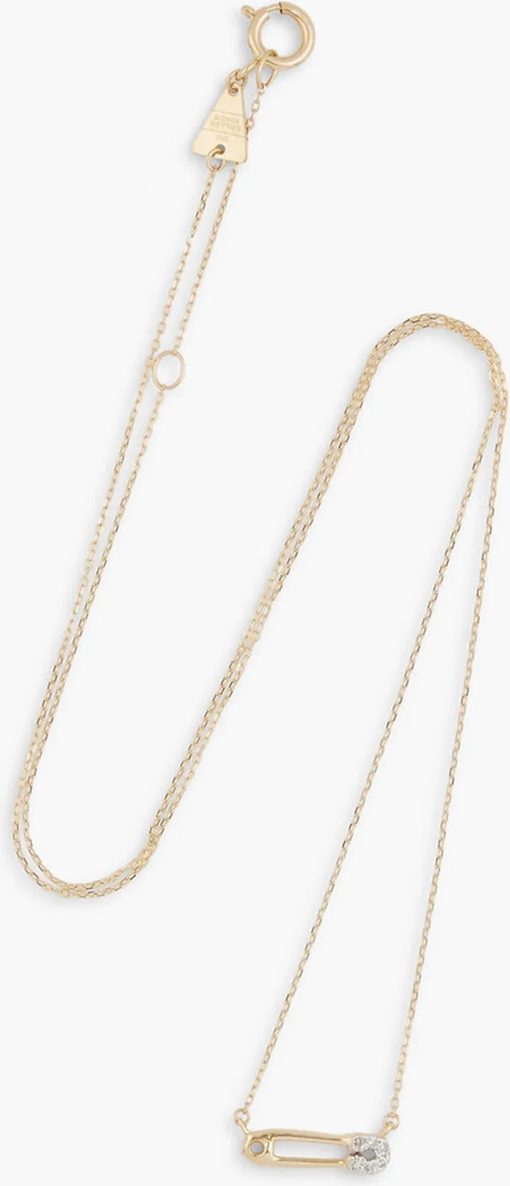 14-Karat Gold Diamond Necklace