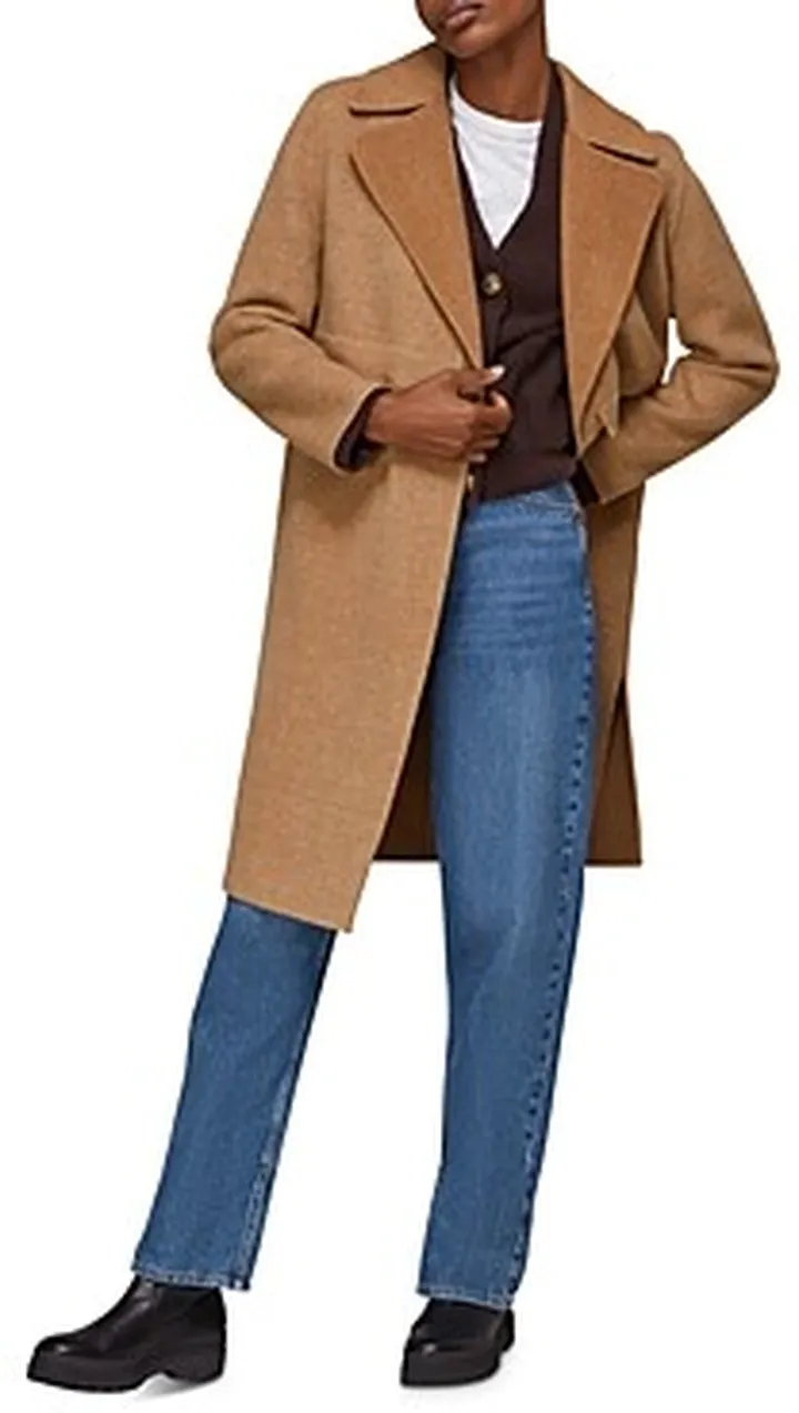 Whistles Yasmin Double Faced Coat