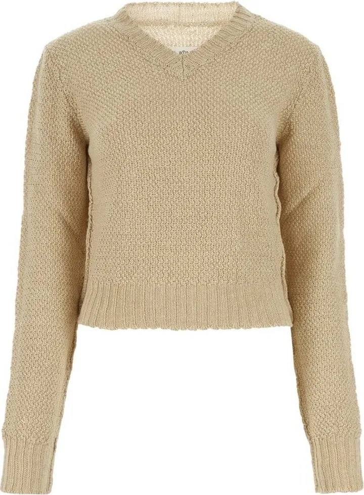 Maison Margiela V-Neck Knitted Jumper