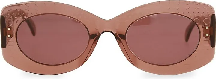 51MM Rectangle Oval Sunglasses