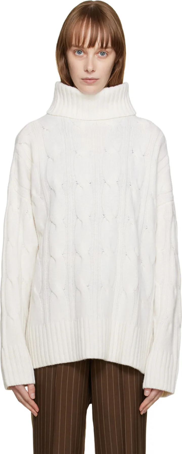 Reformation Off-White Siro Turtleneck