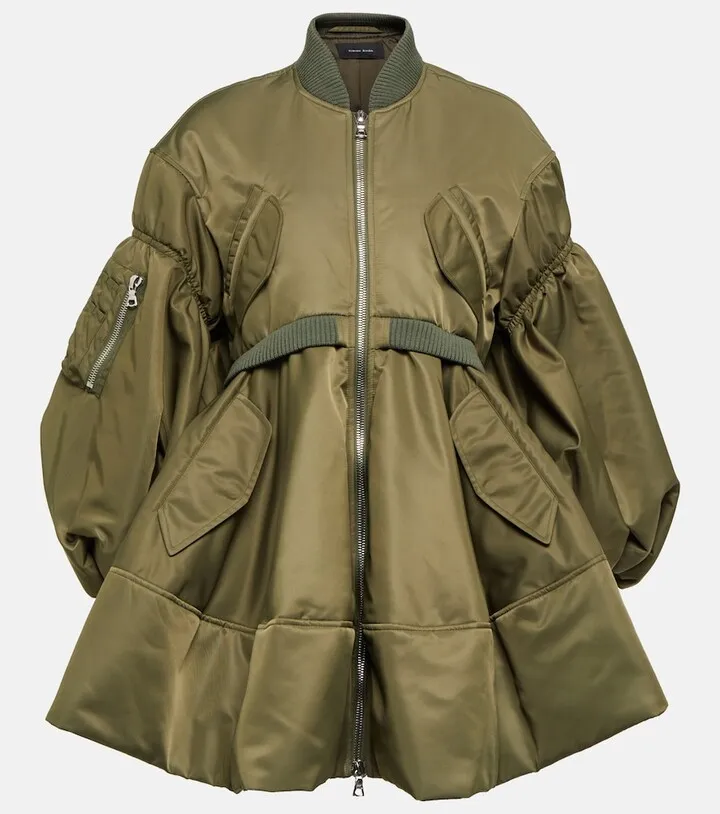 Oversized bomber jacket