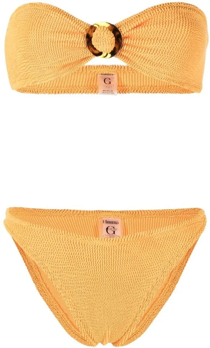 Flora bandeau bikini set