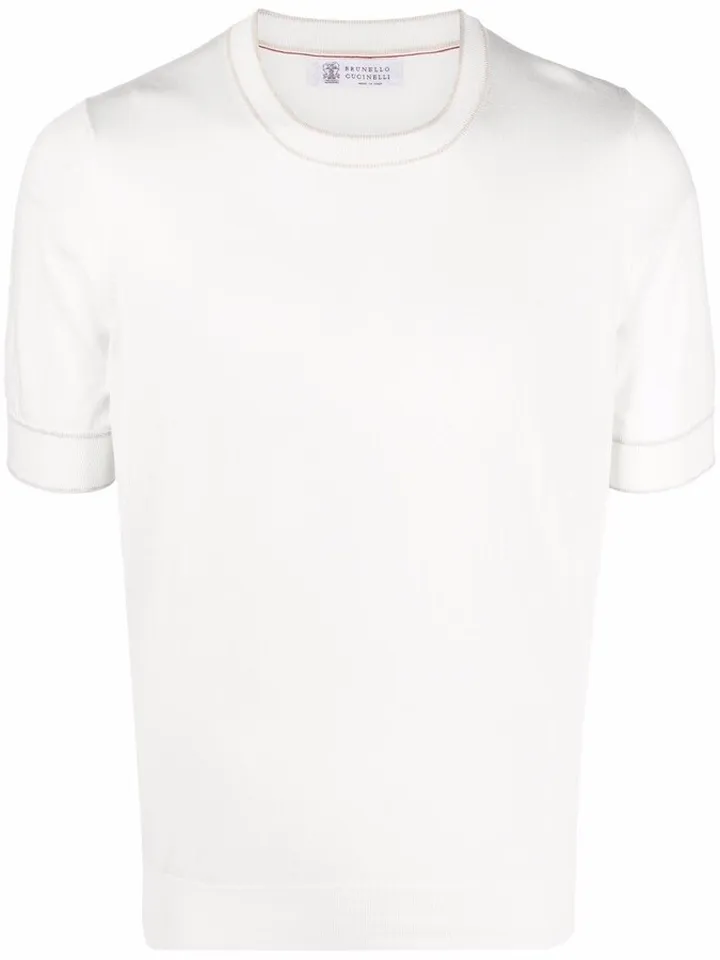 round neck short-sleeved T-shirt