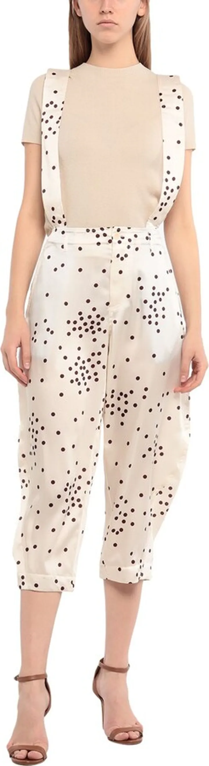 Cropped Pants Ivory