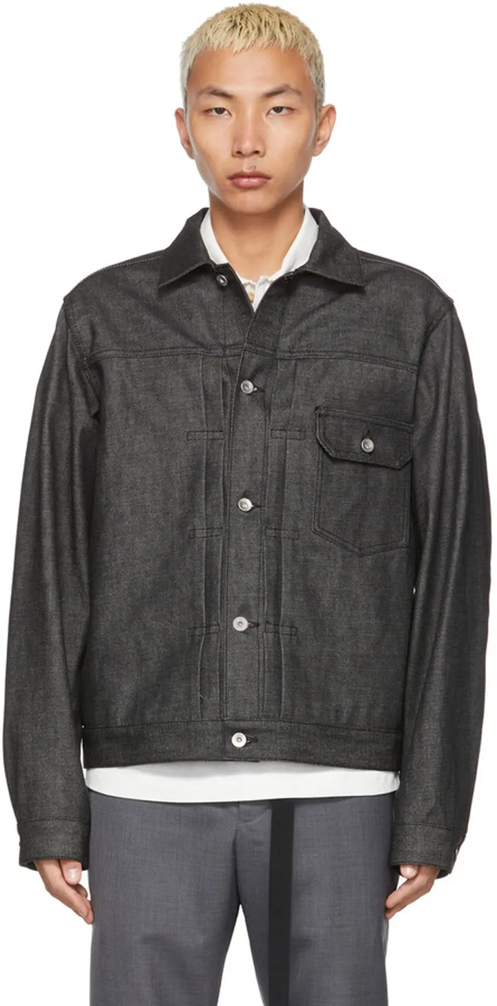 sacai Black BeyondXX Denim Jacket
