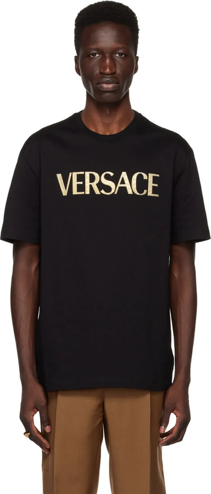 Versace Black Bonded T-Shirt