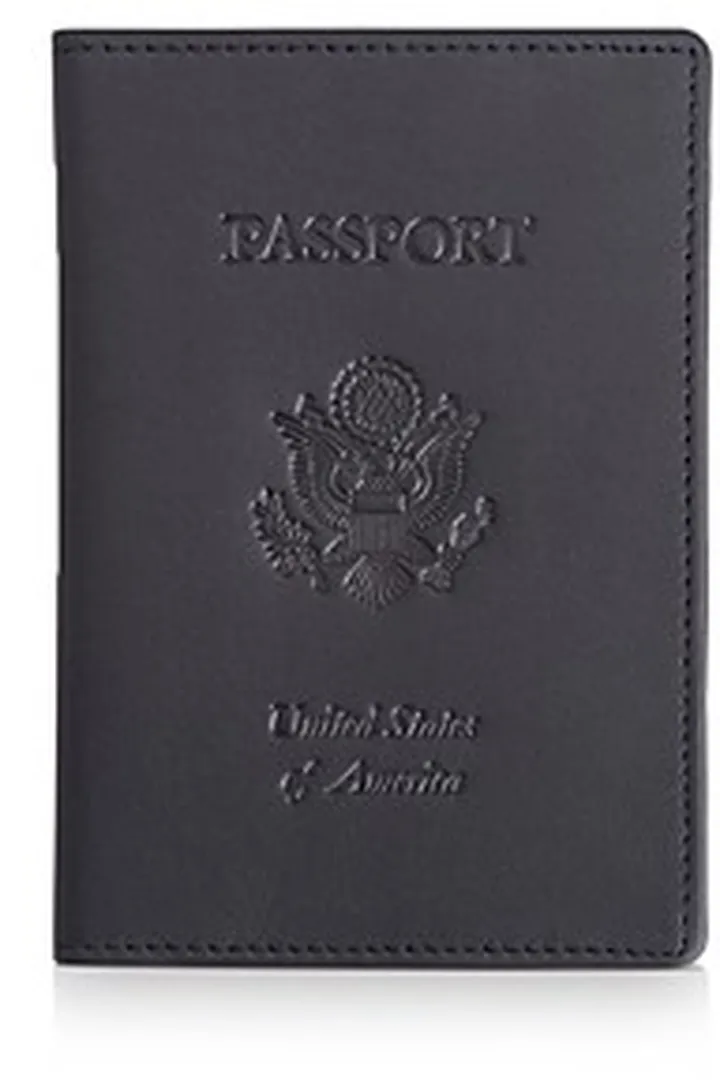 Royce New York Leather Rfid-Blocking U.s. Passport Case