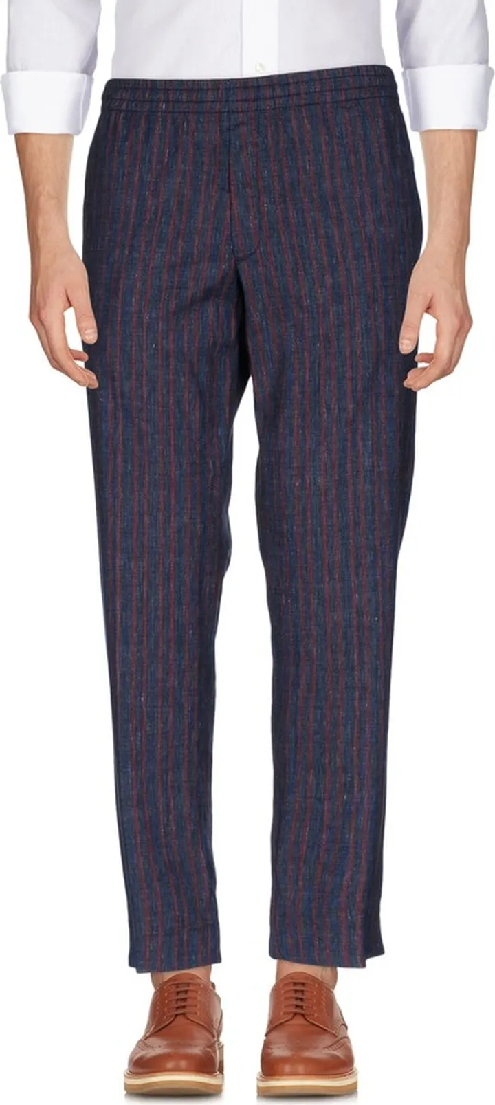 Cropped Pants Midnight Blue