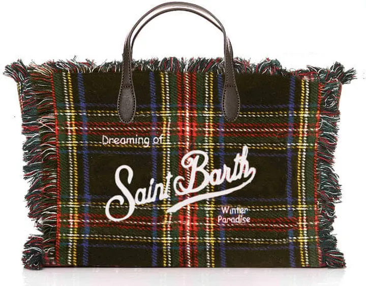 Tartan Print Handbag