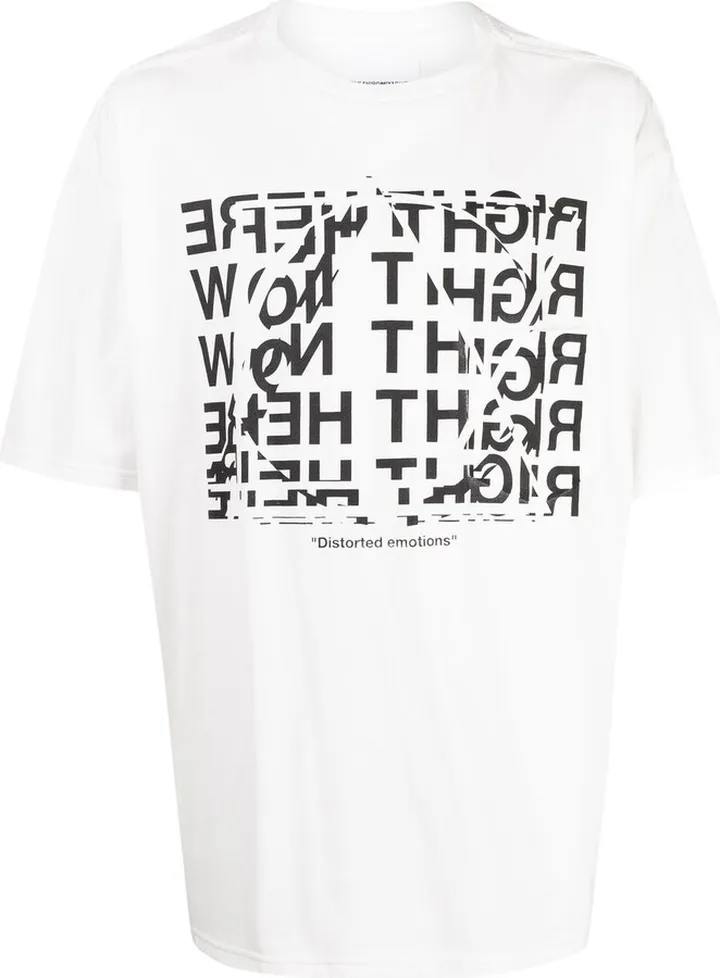 graphic-print short-sleeved T-shirt