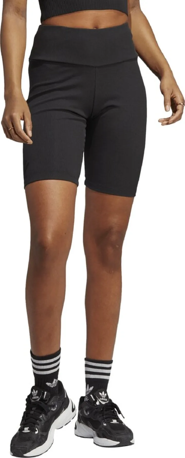 adidas Originals Women's Adicolor Essentials High Rise Short Leggings