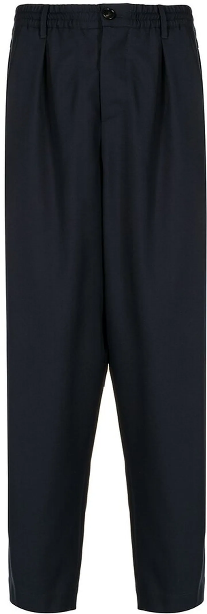 Cropped Tapered Trousers