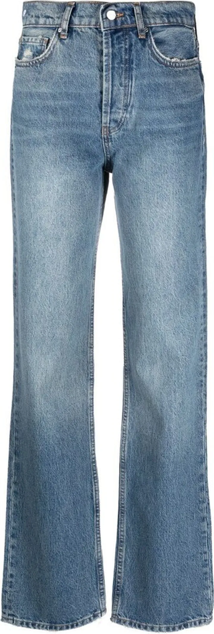 Bootcut High-Waisted Jeans