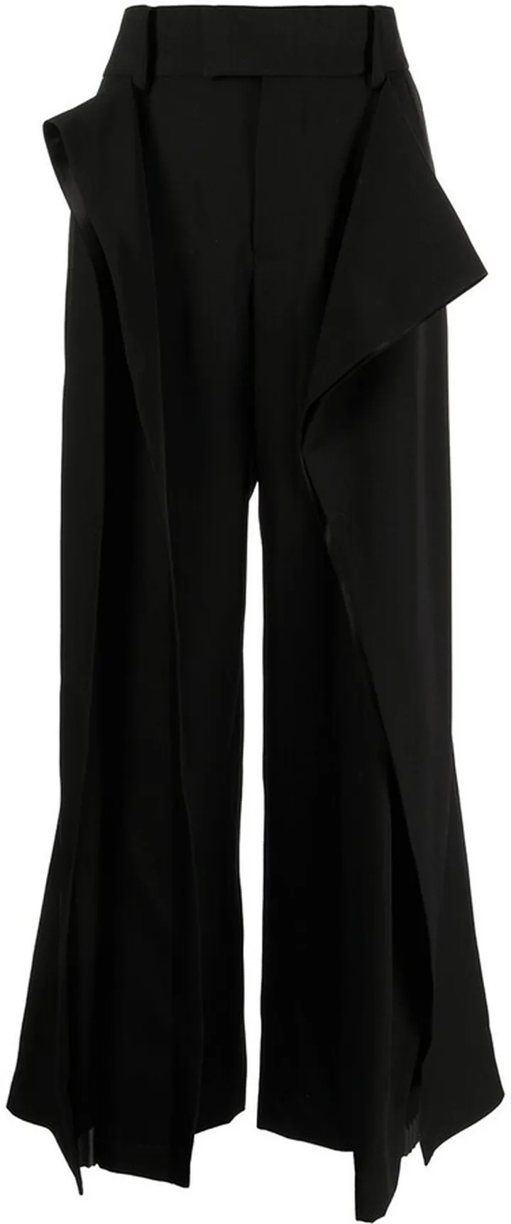 Flared Cropped Trousers