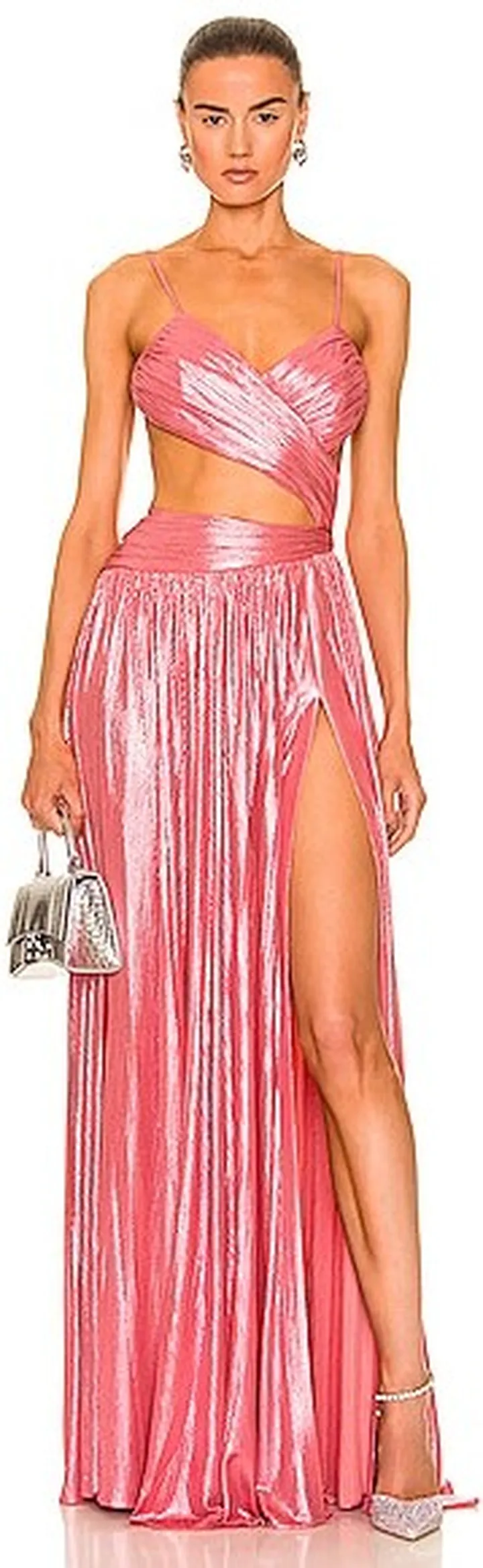 retrofete Aglaia Gown in Coral