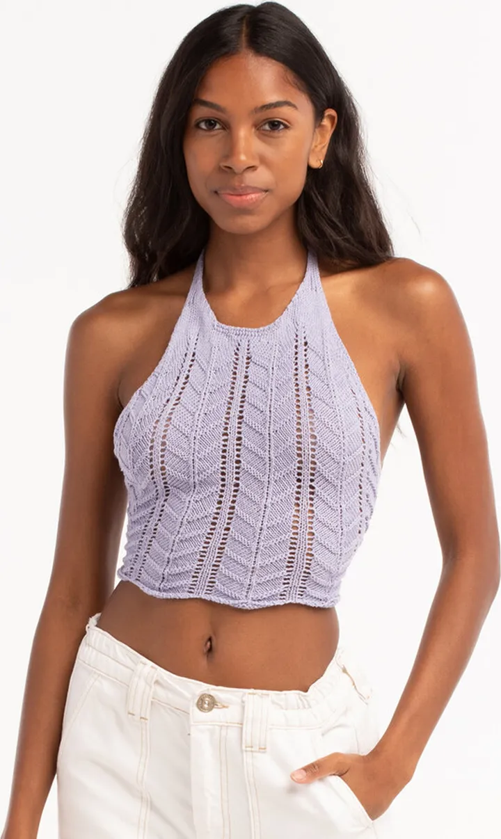 BDG Urban Outfitters Womens Crochet Halter Top