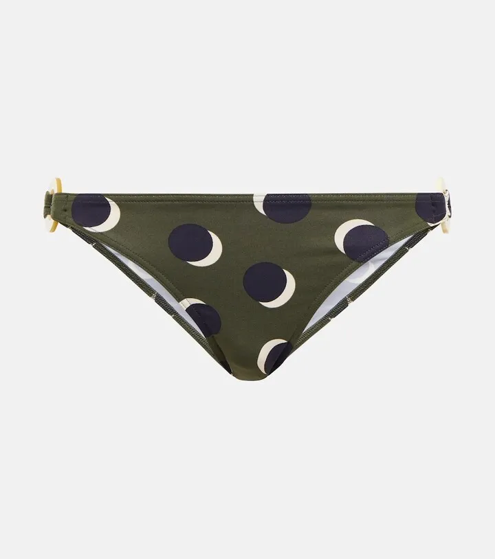 Brume Lune mid-rise bikini bottoms