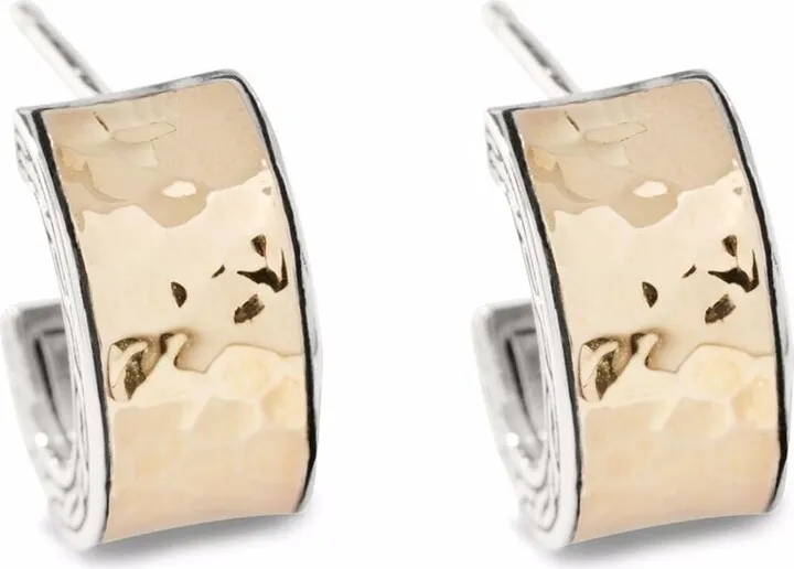 18kt yellow gold Classic Chain hoop earrings
