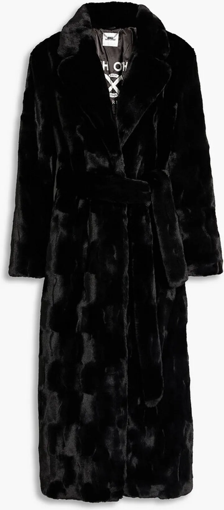 Faux fur coat