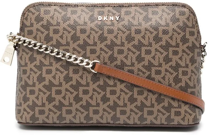 Bryan logo-print crossobody bag