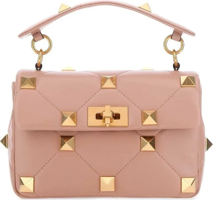 Valentino Garavani Roman Stud Chain-Link Shoulder Bag