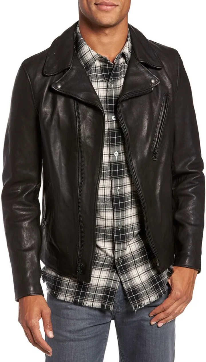 Leather Moto Jacket