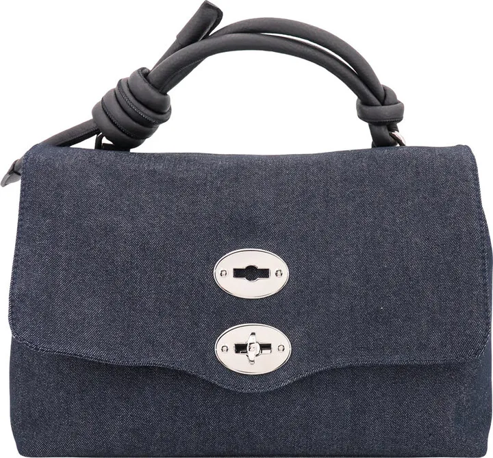 Denim handbag