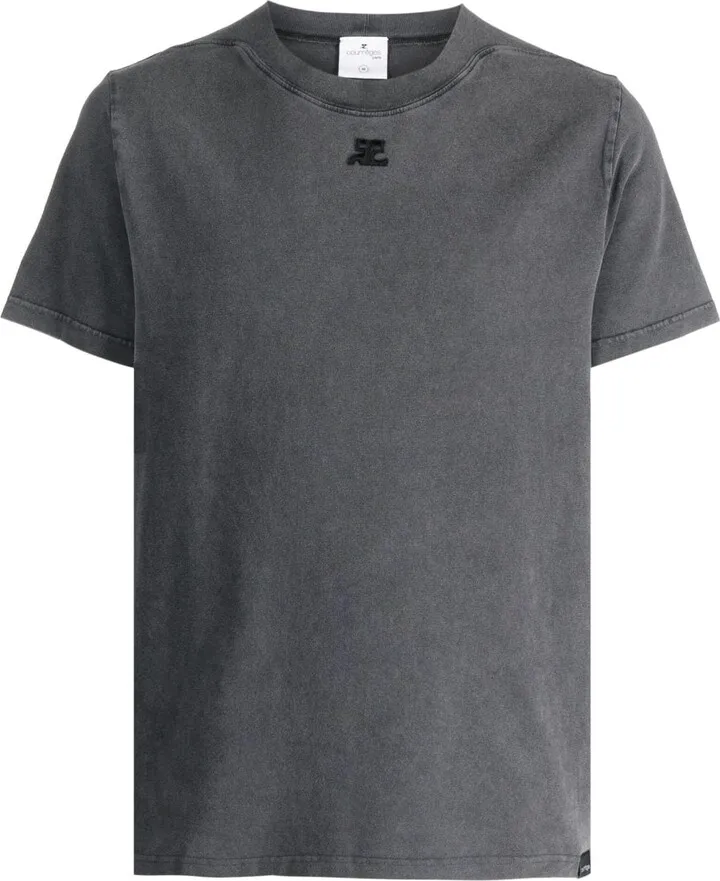 embroidered-logo cotton T-shirt