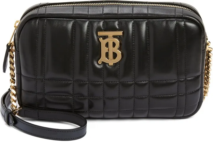 Small Lola Quilted Leather Camera Bag