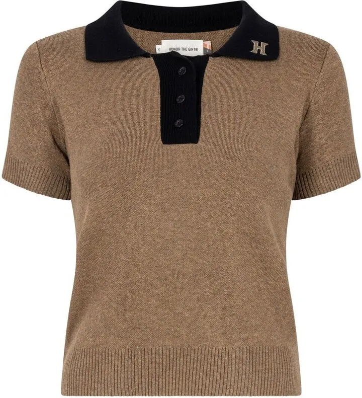 Markle logo-embroidered polo shirt